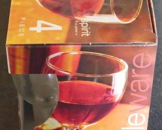 294 - Wine Glasses - still in box
