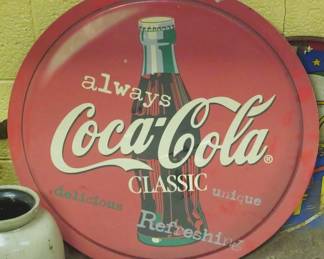 151 - Coca-Cola Round Serving Tray
