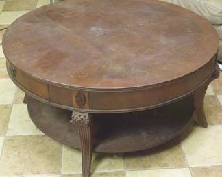 144 - Vintage Round Coffee Table
