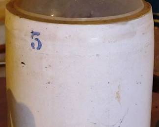 248 - Brown & White 5 Jug
