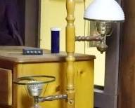 185 - Mid-Century Floor to Ceiling Light
