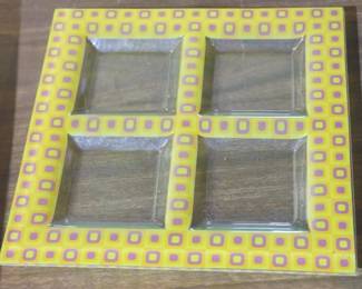 305 - Decorative Glass Tray
