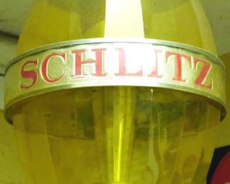 28 - Vintage Schlitz Advertising Hanging Light
