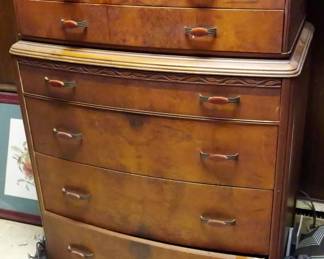 180 - Antique 2 over 4 Dresser
