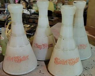 483 - Lot of Assorted Frosted Bottles

