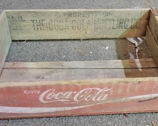 456 - Vintage Coca-Cola Wood crate
