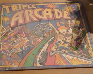 239 - Triple Arcade Tin Sign
