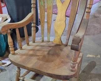 385 - Wood Rocker
