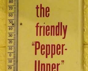 26 - Antique Dr. Pepper Advertising Thermometer
