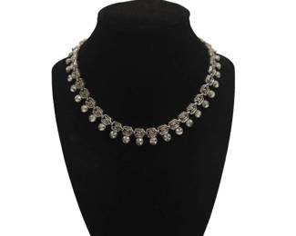 1946 Silver Colored Collar Necklace 