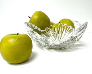 Antique Cut Crystal Bowl