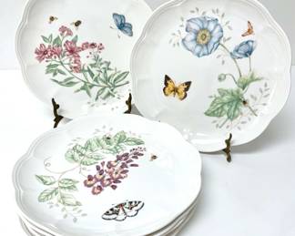 Lenox Butterfly Meadow 9 Plate Set