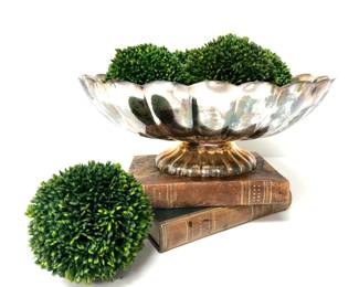 Reed Barton Silver Plated Pedestal Dish