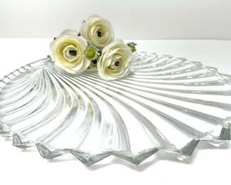 Villeroy Boch Platano Crystal Platter