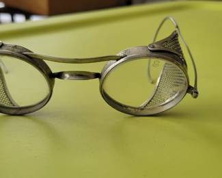 Vintage safety glasses