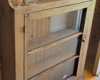Antique wall cabinet
