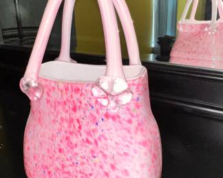 Glass Purse decor