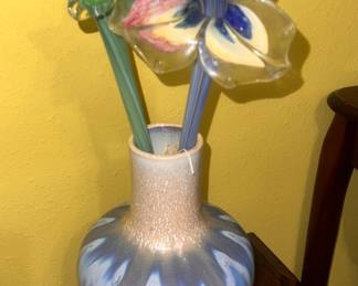Glass Floral Vase