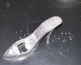 shoe bottle opener