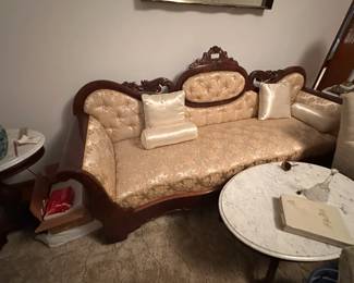 Queen Anne Antique Sofa