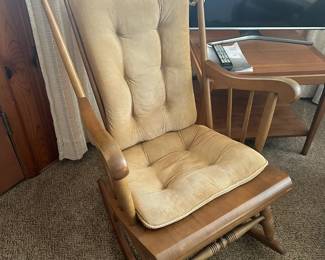 Rocking Chair with padded cushions