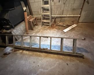 Multiple Ladders (Wood Burning Stove is NOT for SALE)