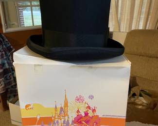 Vintage Disney Parks Box & Top Hat
