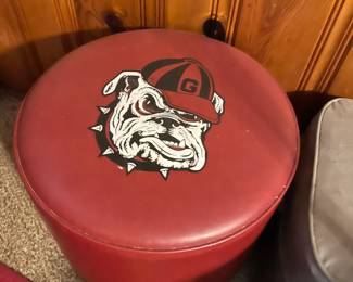 GA Bulldogs Stool
