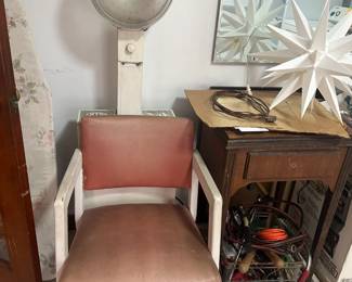 Vintage Salon Hair Dryer Chair
