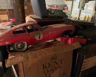 Jaguar Oversized Model Car