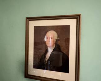 Framed Presidential Art