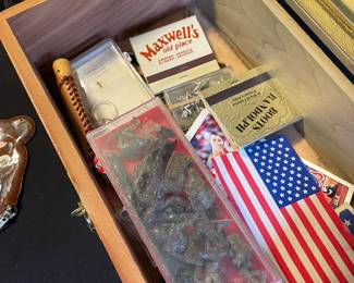 Vintage Matches, Soldiers toys & more