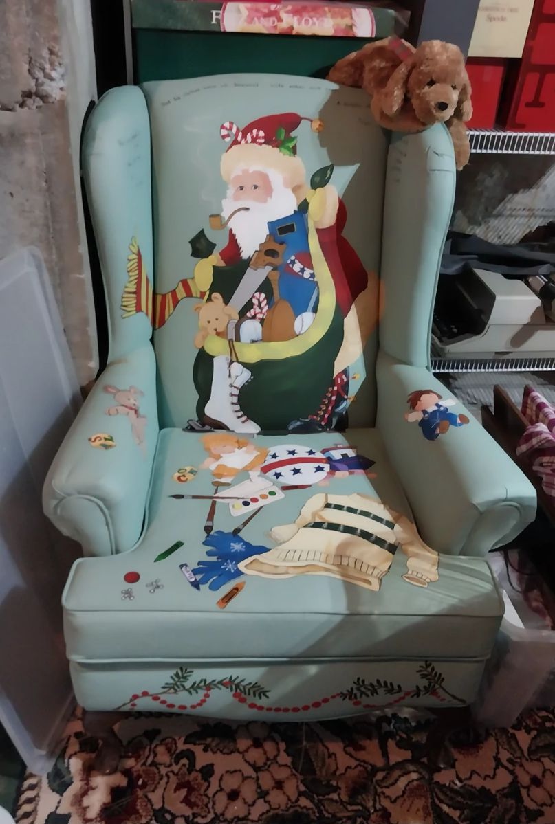 Beautiful Christmas chair