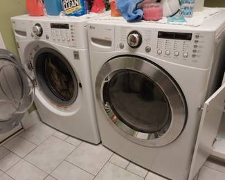 Washer and dryer