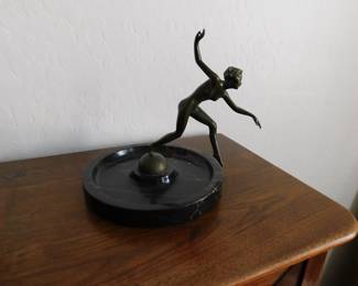 Josef Lorenzi Art deco bronze figure