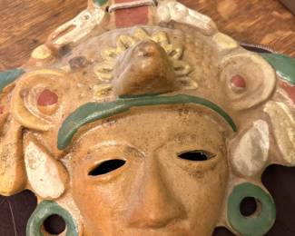 Mayan Terra Cotta Mask