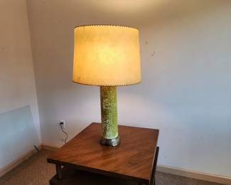 Inv no 203 bouck white map 22 inch shade 37.5 t