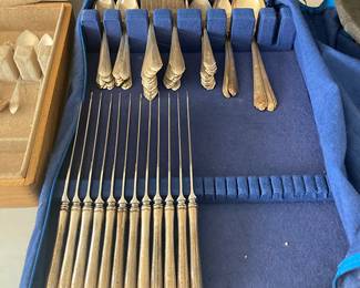 12 Person .925 Sterling Silver Flatware Set