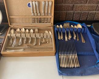 2 Sterling Silver Flatware Sets
