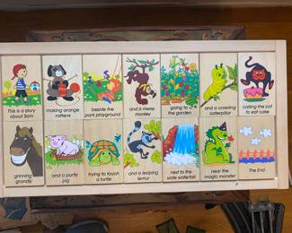 Wood puzzle (like new)
