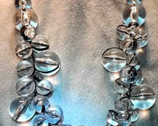 Lucite necklace