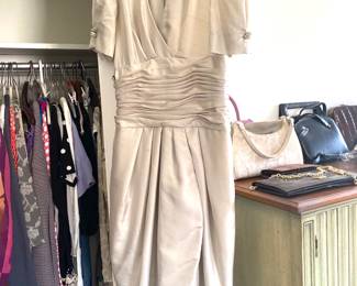 Claire Dratch vintage silk dress