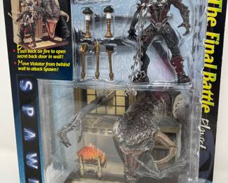 Spawn The Final Battle Playset, 1997, NIP,  $14