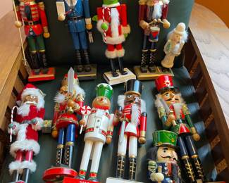 Assorted Nutcrackers, $10 each