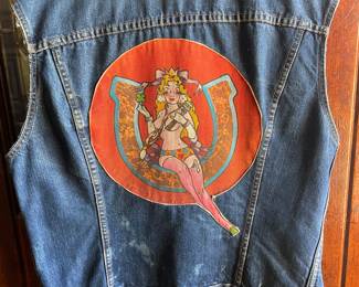 Additional view of Vintage Levi's jean vest, $58