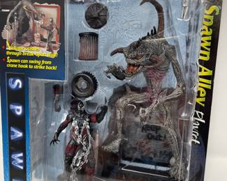Spawn The Movie Spawn Alley  Playset,  NIP,  $15
