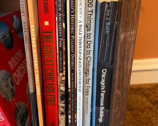 Chicago Books will be sold during the in home sale on March 15-16th.