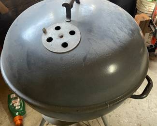 Weber charcoal grill, $58