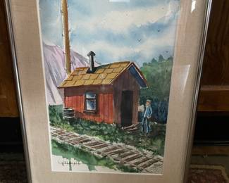 Welegala water color painting,  10"W x 14"H,  $75