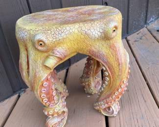Octopus stool, plant stand, $25